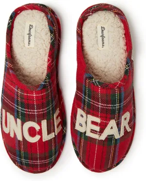 Dearfoams Men's Uncle Bear Slipper