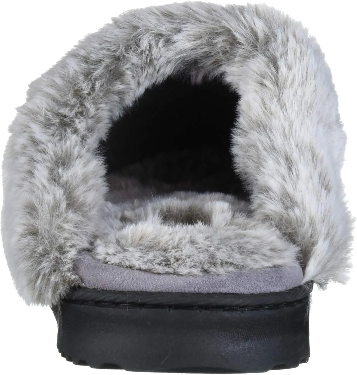 Dearfoams Women's Allison Fairisle Or Solid Chenille Knit Scuff Slipper
