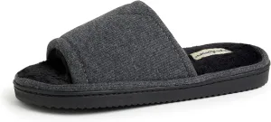 Dearfoams Women's Demi Rib Knit Slide Slipper