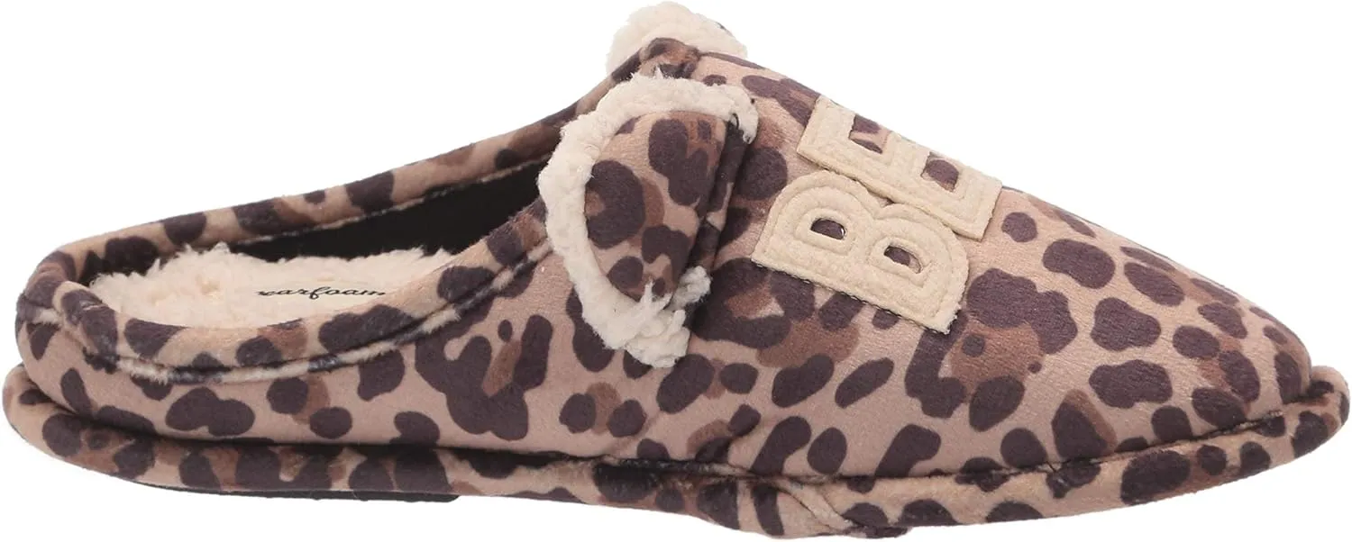 Dearfoams Women's Lil Bear Adult Clog Slipper