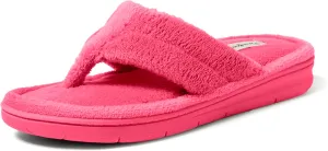 Dearfoams Women's Melanie Terry Thong Slipper