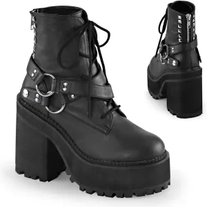 Demonia Women's Asst101/Bvl Ankle Bootie