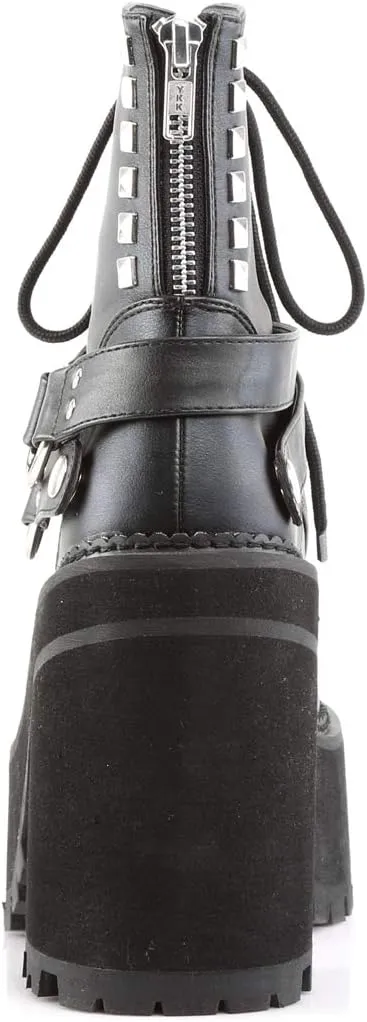 Demonia Women's Asst101/Bvl Ankle Bootie