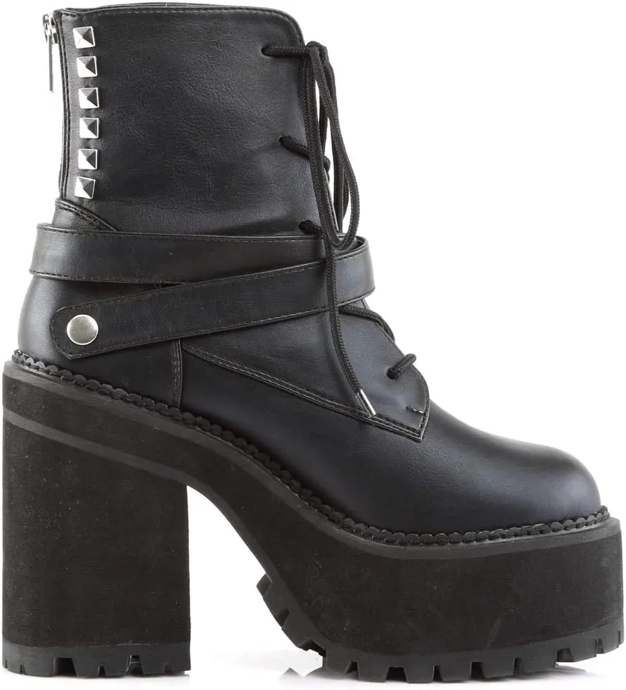 Demonia Women's Asst101/Bvl Ankle Bootie
