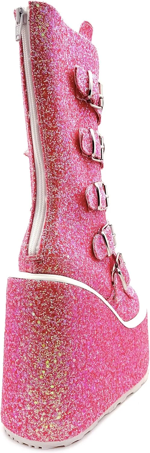 Demonia Women's Swing-230G mid-calf boot