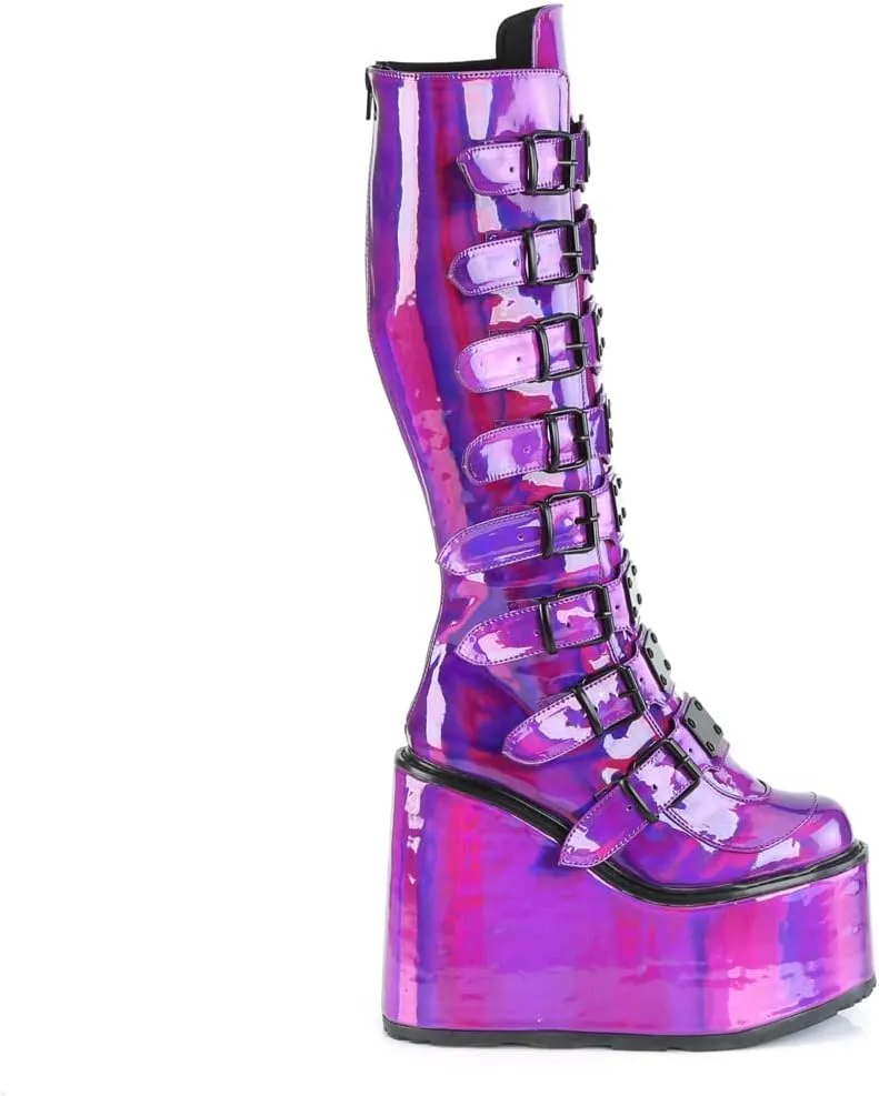 Demonia Women's Swing-815 Knee-High Boots