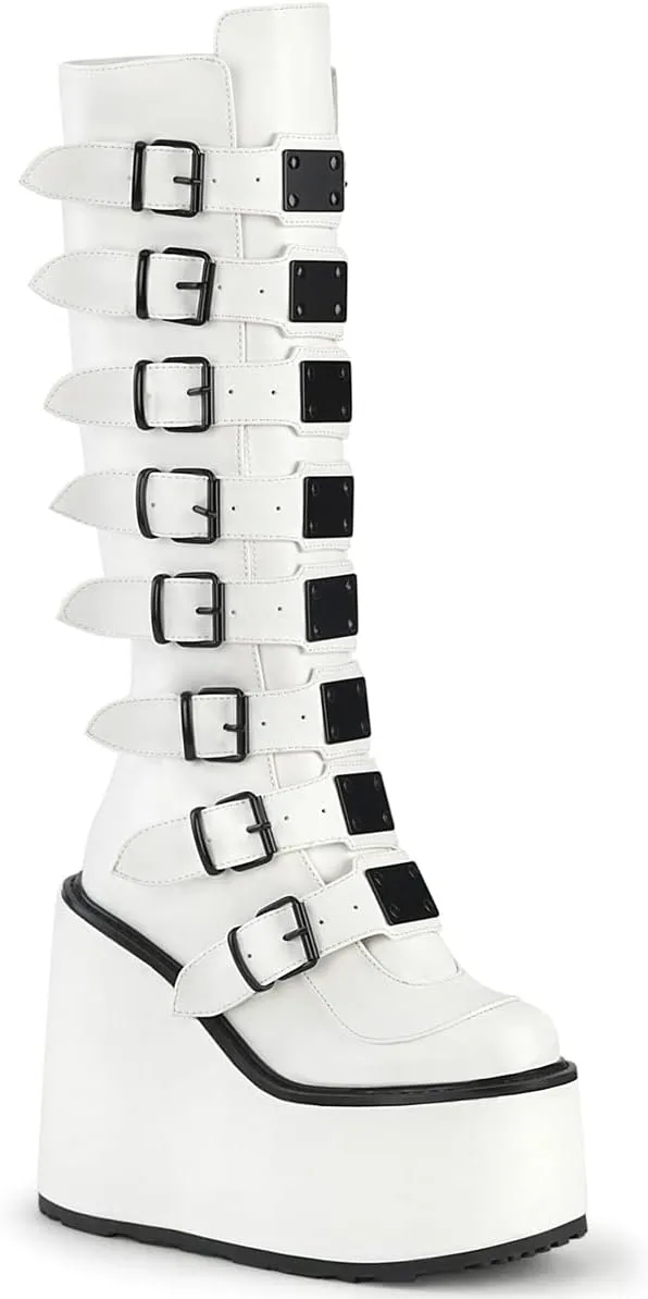 Demonia Women's Swing-815 Knee-High Boots