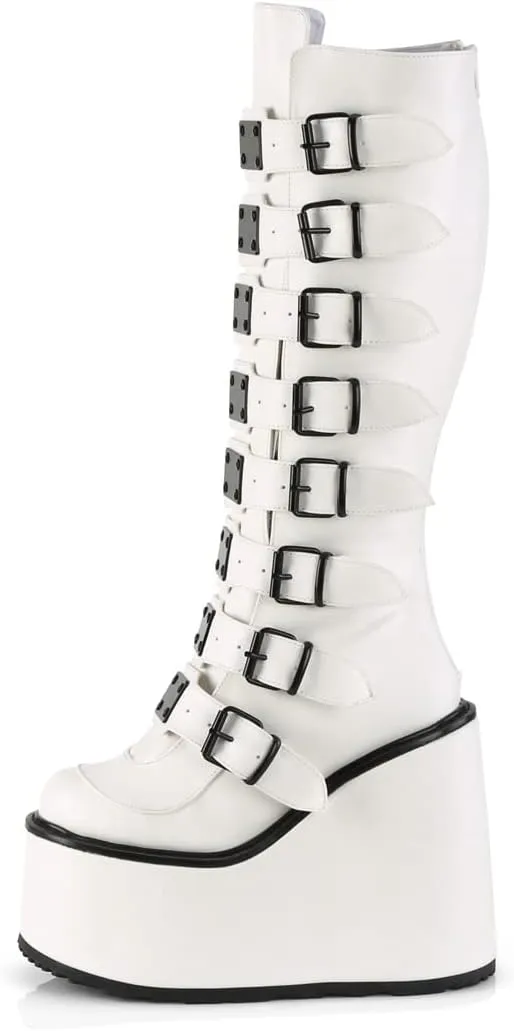 Demonia Women's Swing-815 Knee-High Boots