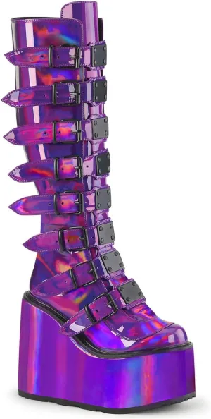 Demonia Women's Swing-815 Knee-High Boots