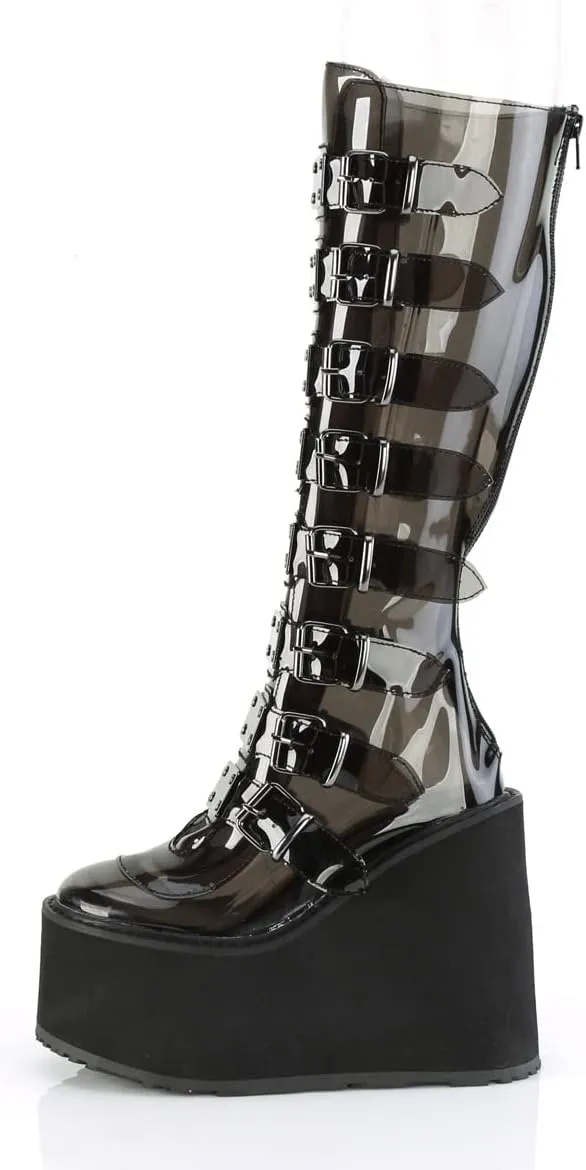 Demonia Women's Swing-815C Knee-high Boots