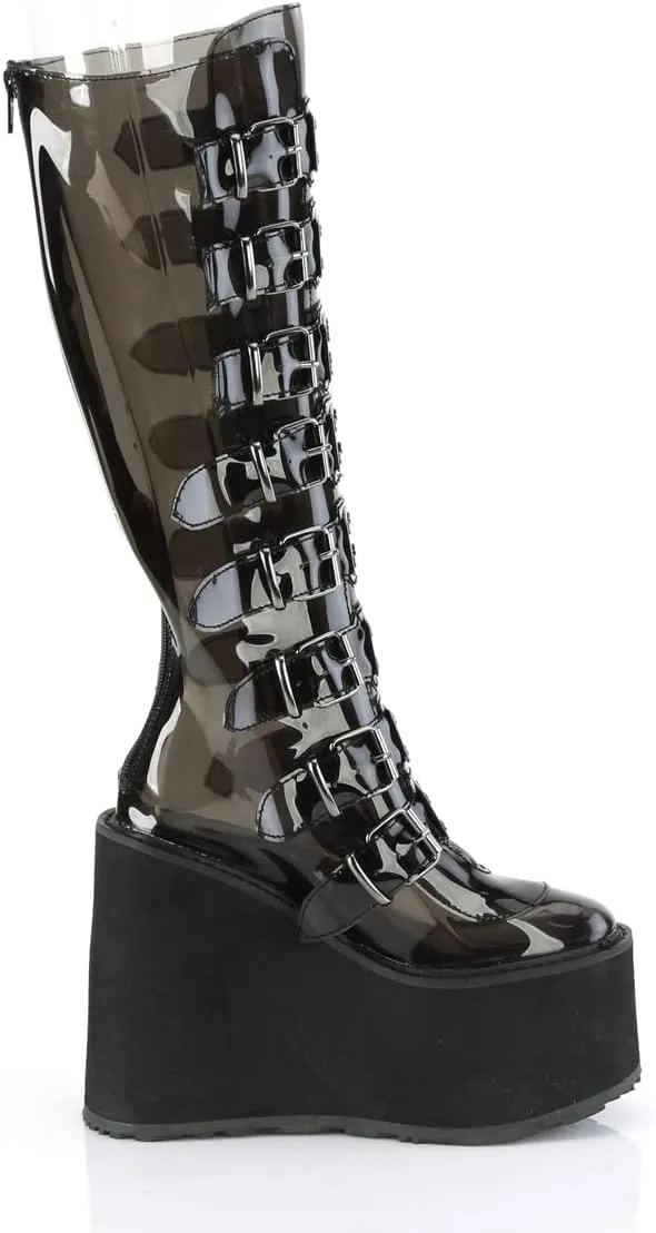 Demonia Women's Swing-815C Knee-high Boots