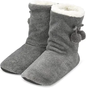 DICUIRD Womens Cozy&Warm Slipper Socks with Grippers-House Socks