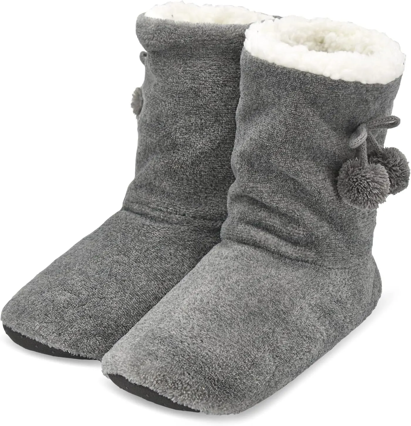 DICUIRD Womens Cozy&Warm Slipper Socks with Grippers-House Socks