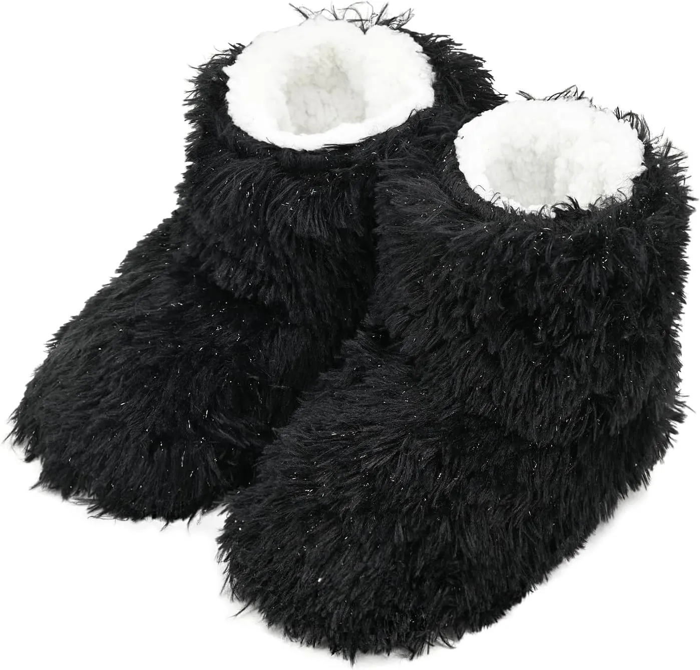 DICUIRD Womens Cozy&Warm Slipper Socks with Grippers-House Socks