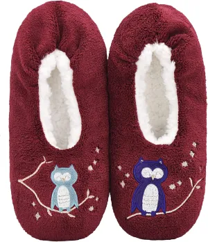 DICUIRD Womens Cozy&Warm Soft Sole Slipper Socks with Grippers-Fuzzy Fleece Lined House Slippers with Non-skid Bottoms
