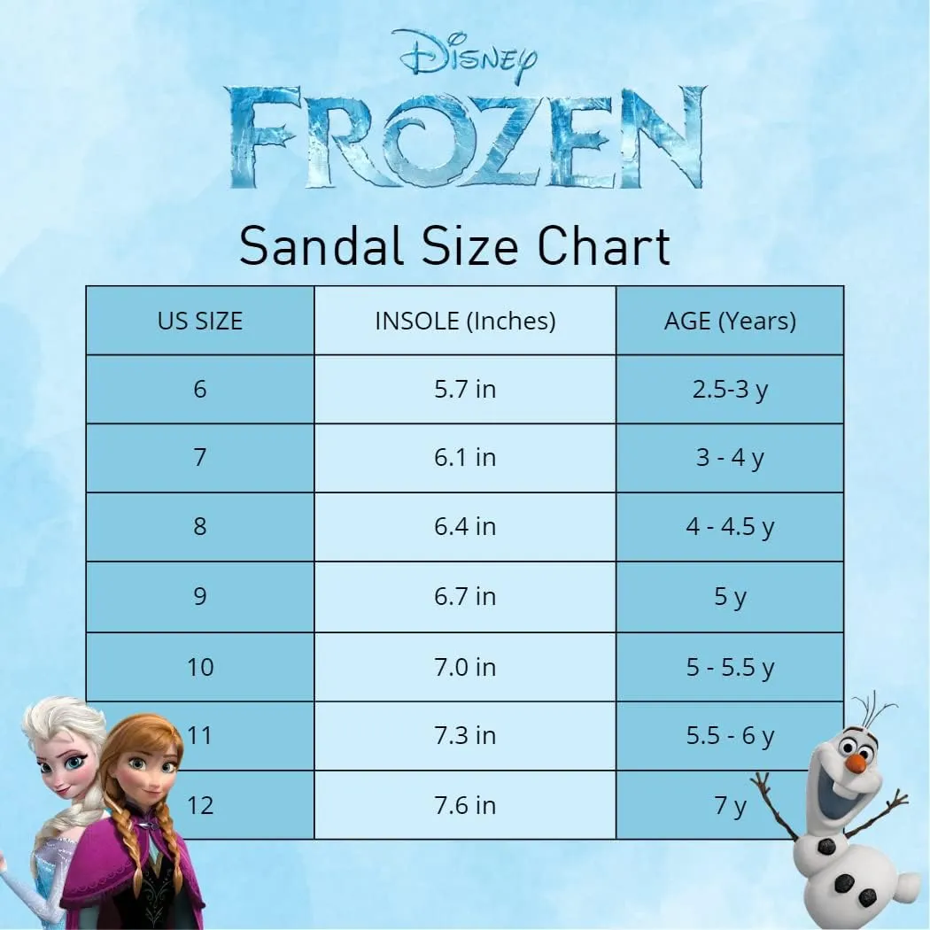 Disney Girl's Frozen Lighted River Sandal (Little Kid) Sport