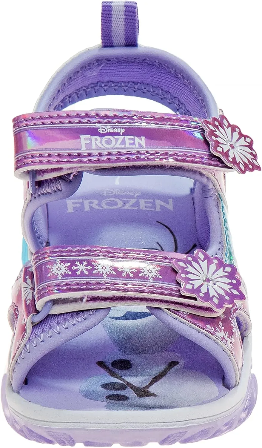 Disney Girl's Frozen Lighted River Sandal (Little Kid) Sport