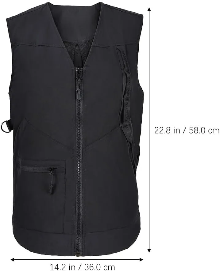 Dog Training Vest with Multi Pockets - Professional Pet Owner Jacket for Men/Women Dog Trainers