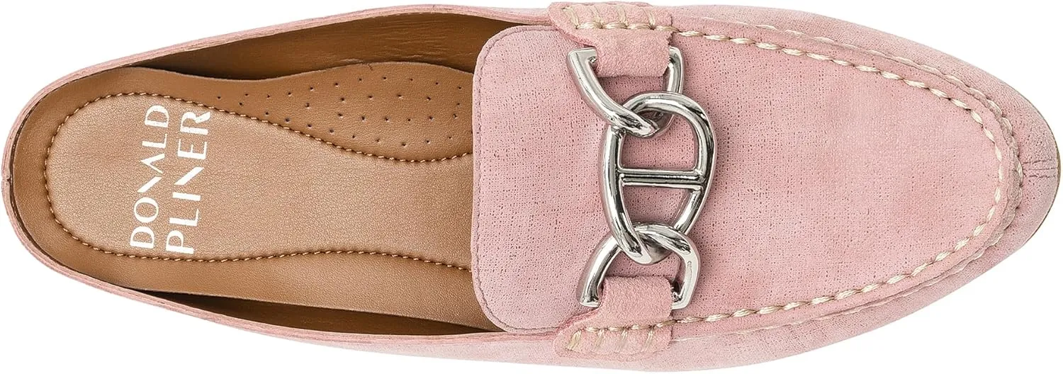 Donald Pliner Women's Barney Distressed Metallic Mule