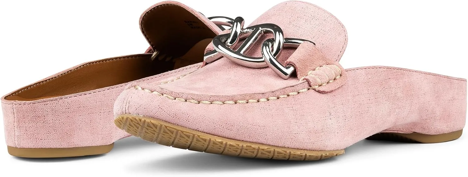 Donald Pliner Women's Barney Distressed Metallic Mule
