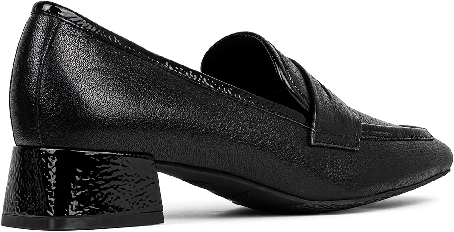 Donald Pliner Women’s Tristina Penny Loafer Heel – 1.3” Block Heel Shoes for Comfort, Slip On Women’s Heels