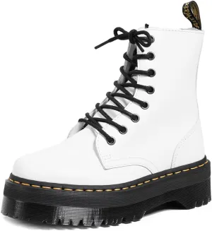 Dr. Martens, Jadon 8-Eye Leather Platform Boot for Men and Women
