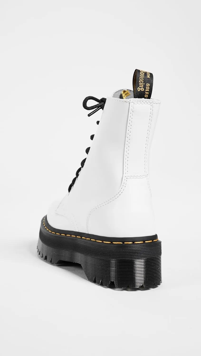 Dr. Martens, Jadon 8-Eye Leather Platform Boot for Men and Women