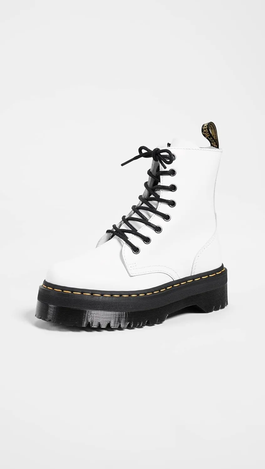 Dr. Martens, Jadon 8-Eye Leather Platform Boot for Men and Women