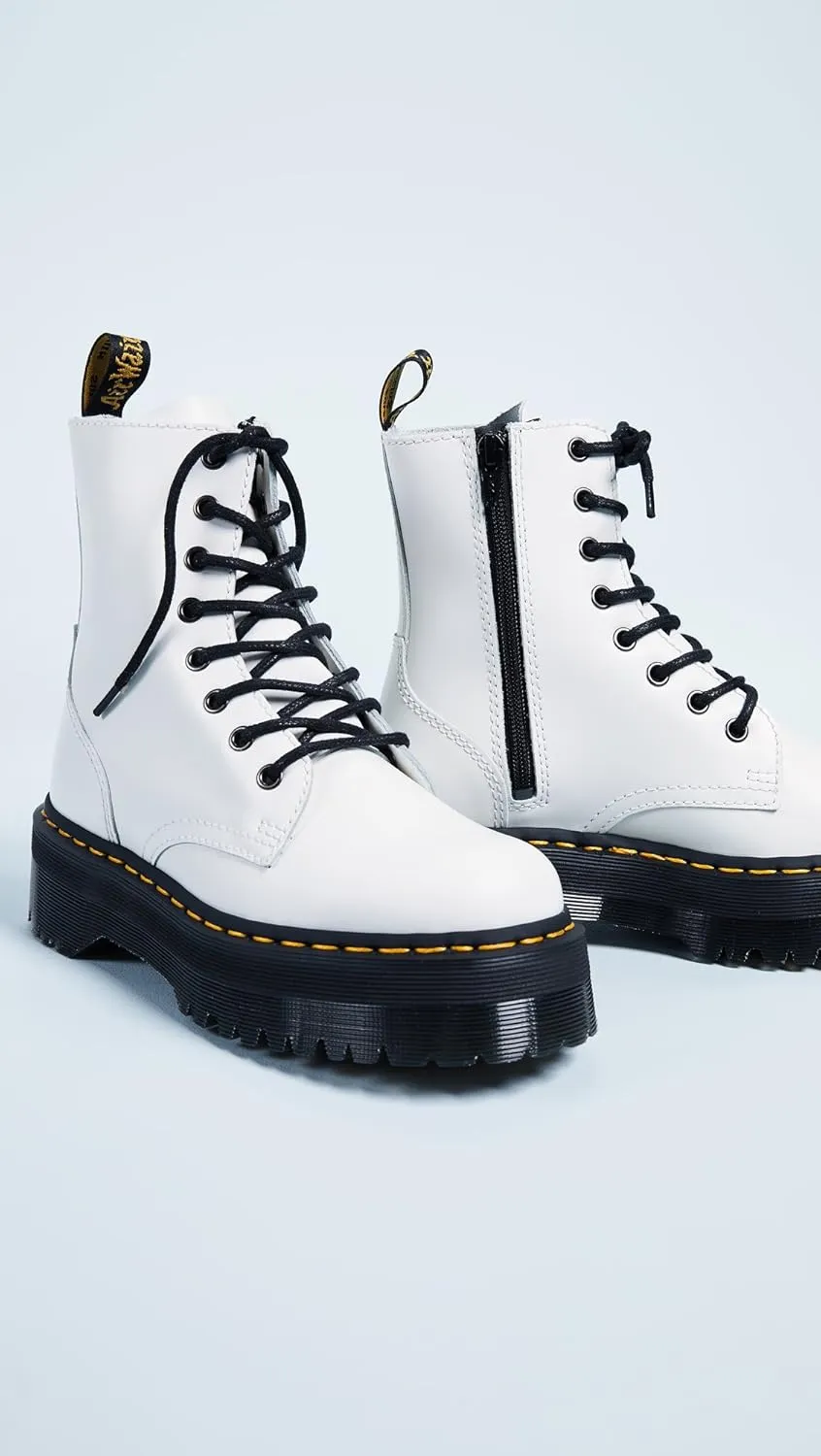 Dr. Martens, Jadon 8-Eye Leather Platform Boot for Men and Women