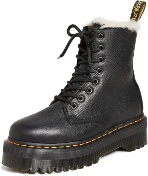 Dr. Martens Jadon Faux-Fur Lined 8 Eye Boots