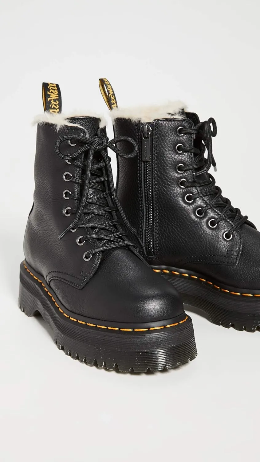 Dr. Martens Jadon Faux-Fur Lined 8 Eye Boots