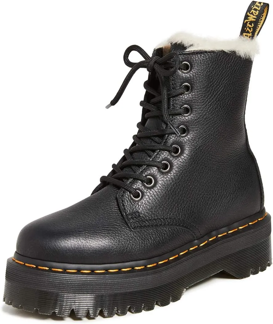 Dr. Martens Jadon Faux-Fur Lined 8 Eye Boots