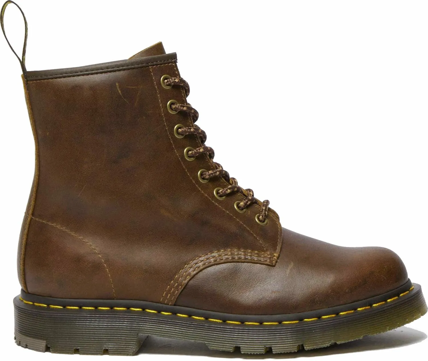 Dr. Martens Unisex 1460 Originals 8-Eye, Soft Toe Slip Resistant, 6 Inch Work Boot