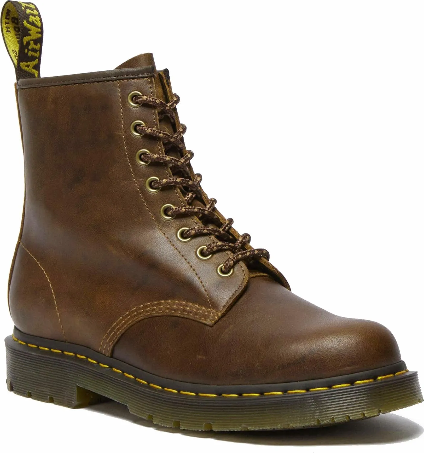 Dr. Martens Unisex 1460 Originals 8-Eye, Soft Toe Slip Resistant, 6 Inch Work Boot
