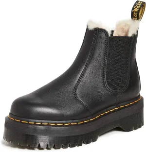 Dr. Martens Women's Unlined Chelsea Half Shaft Ankle Boots Snow