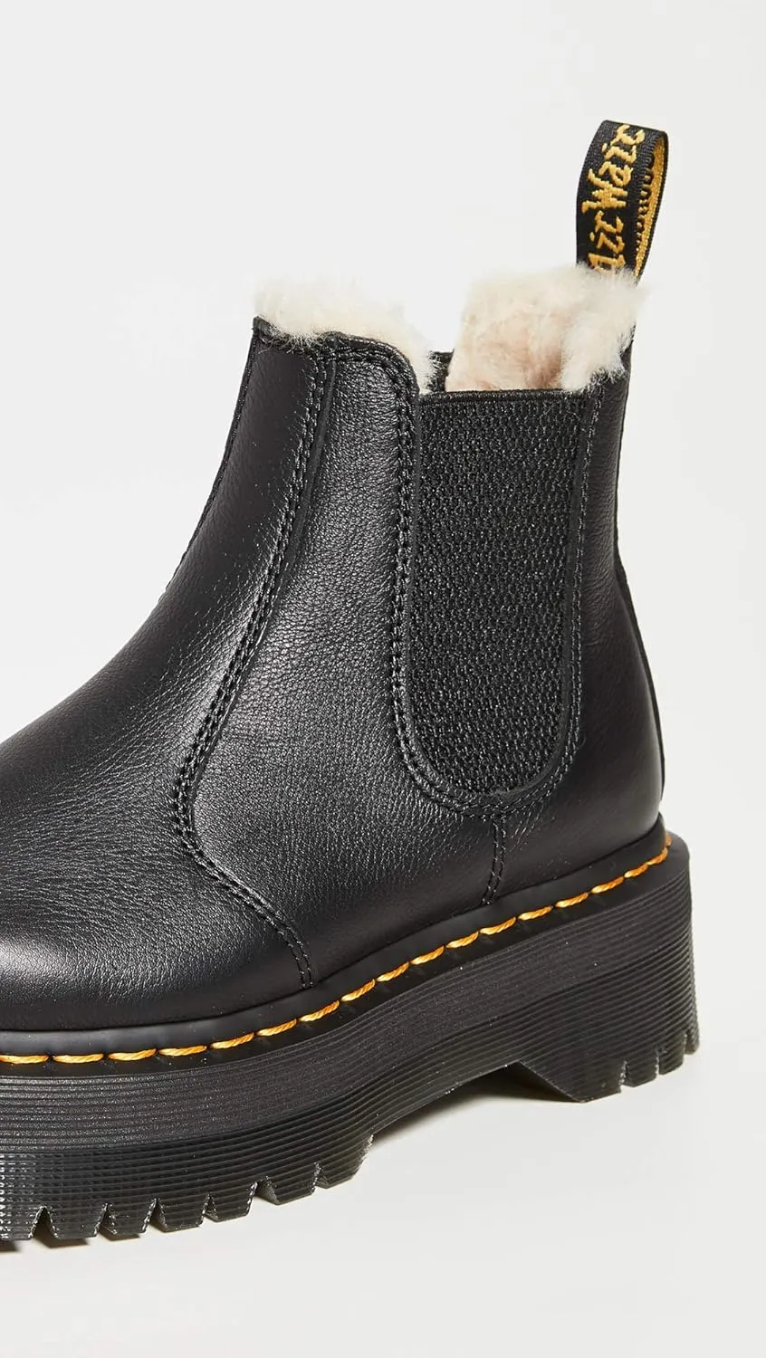 Dr. Martens Women's Unlined Chelsea Half Shaft Ankle Boots Snow