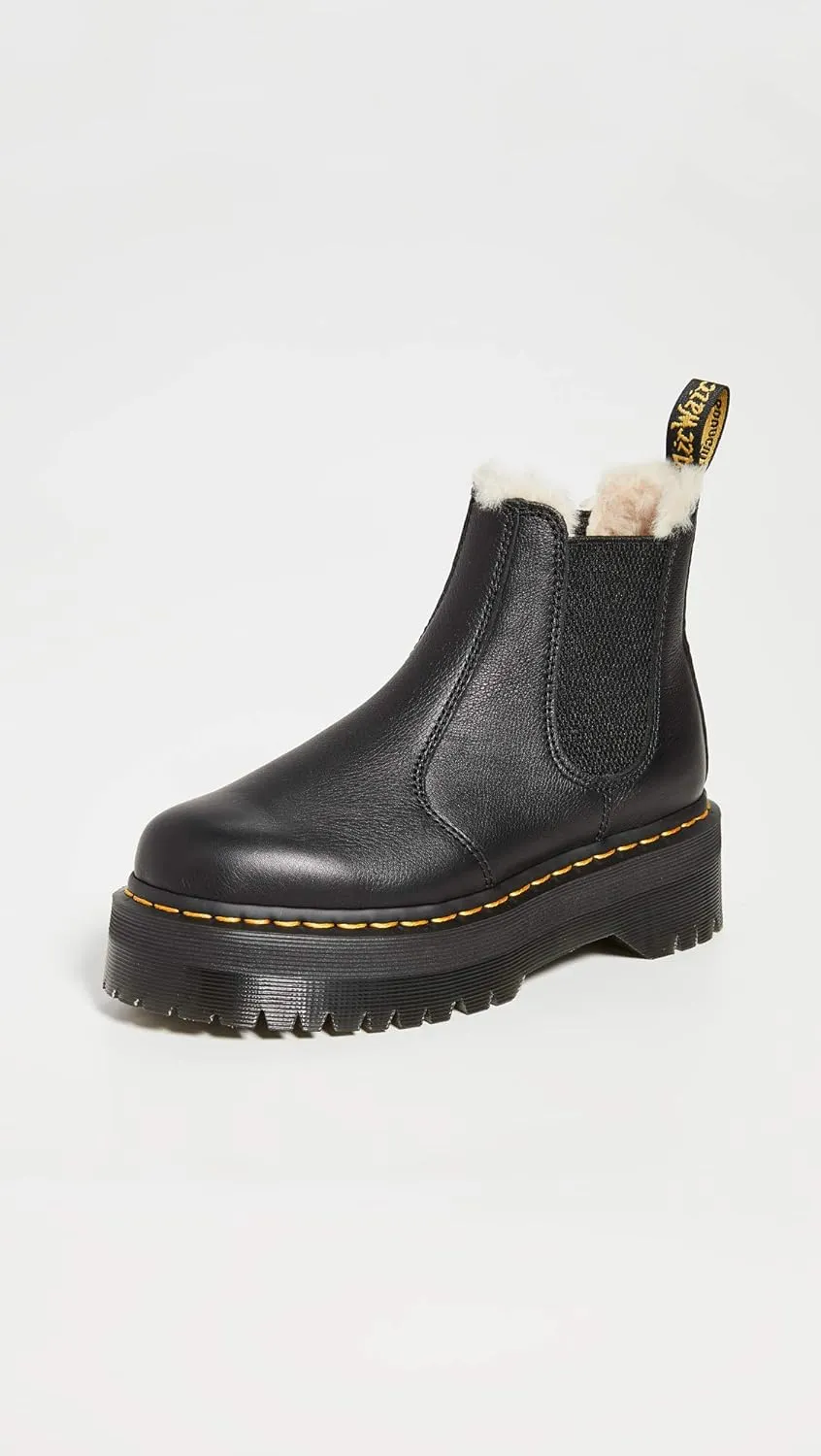Dr. Martens Women's Unlined Chelsea Half Shaft Ankle Boots Snow
