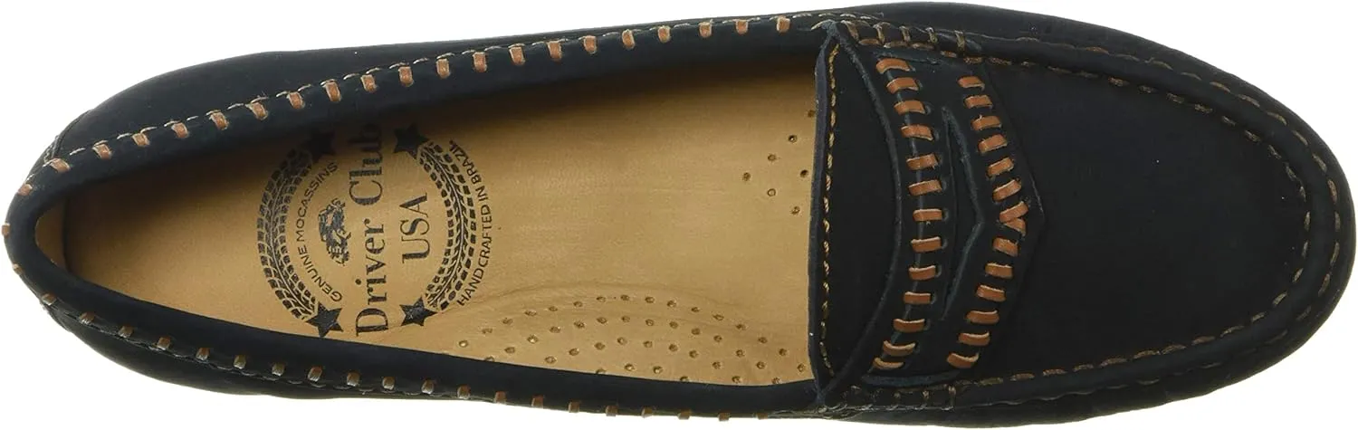 Driver Club USA Women's Leather Made in Brazil Maple Ave Loafer