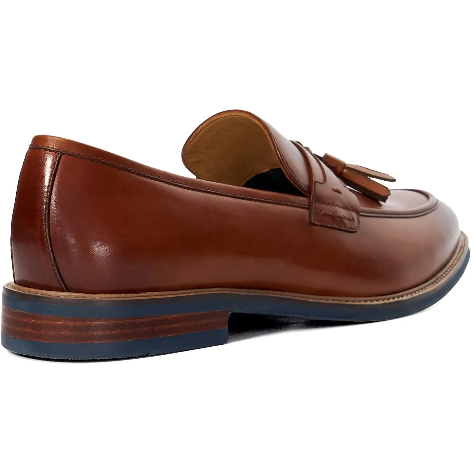 Dune Simley Leather Men's Tan Loafers