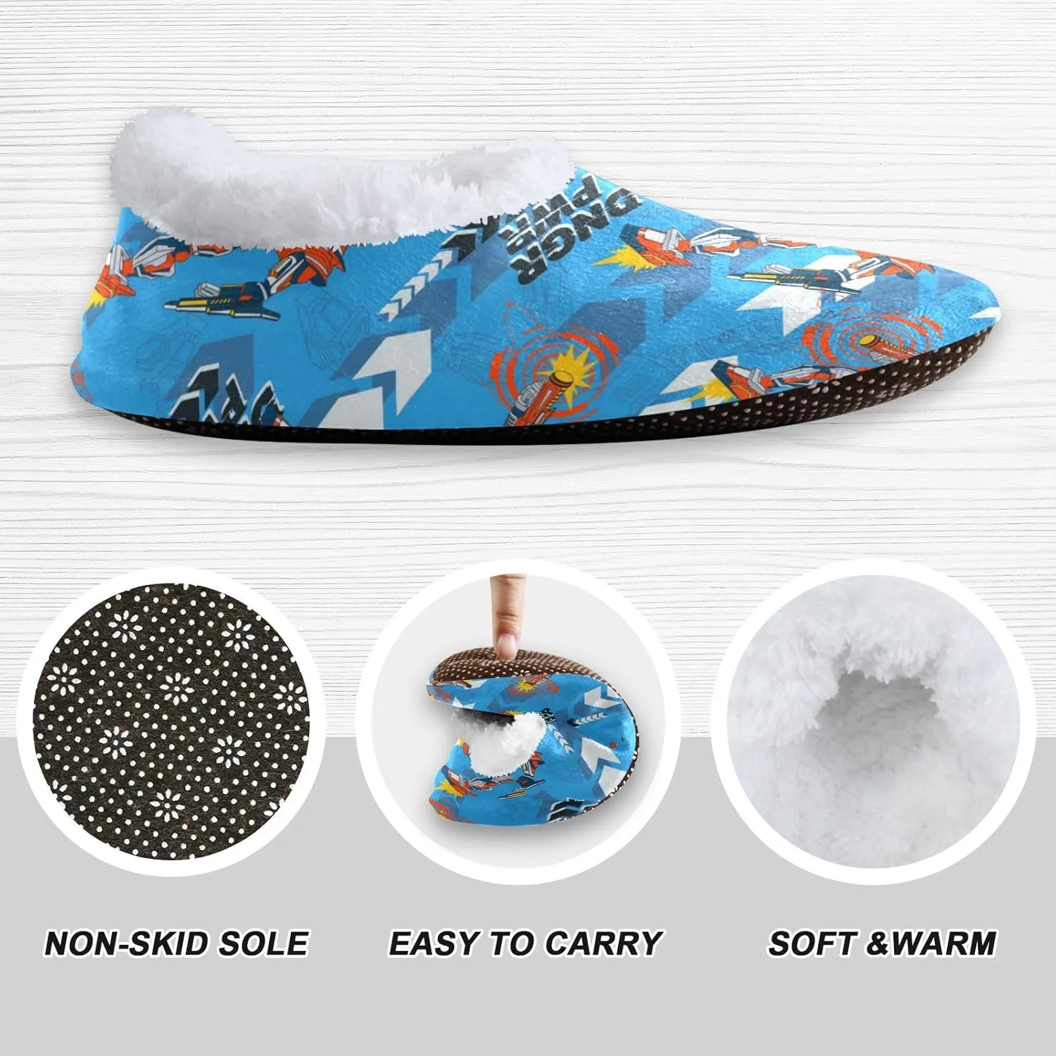 Dussdil Home Winter Slippers Spa Travel House Slipper Soft Memory Foam Slipper Non Slip for Hotel Bedroom Shoes Slippers