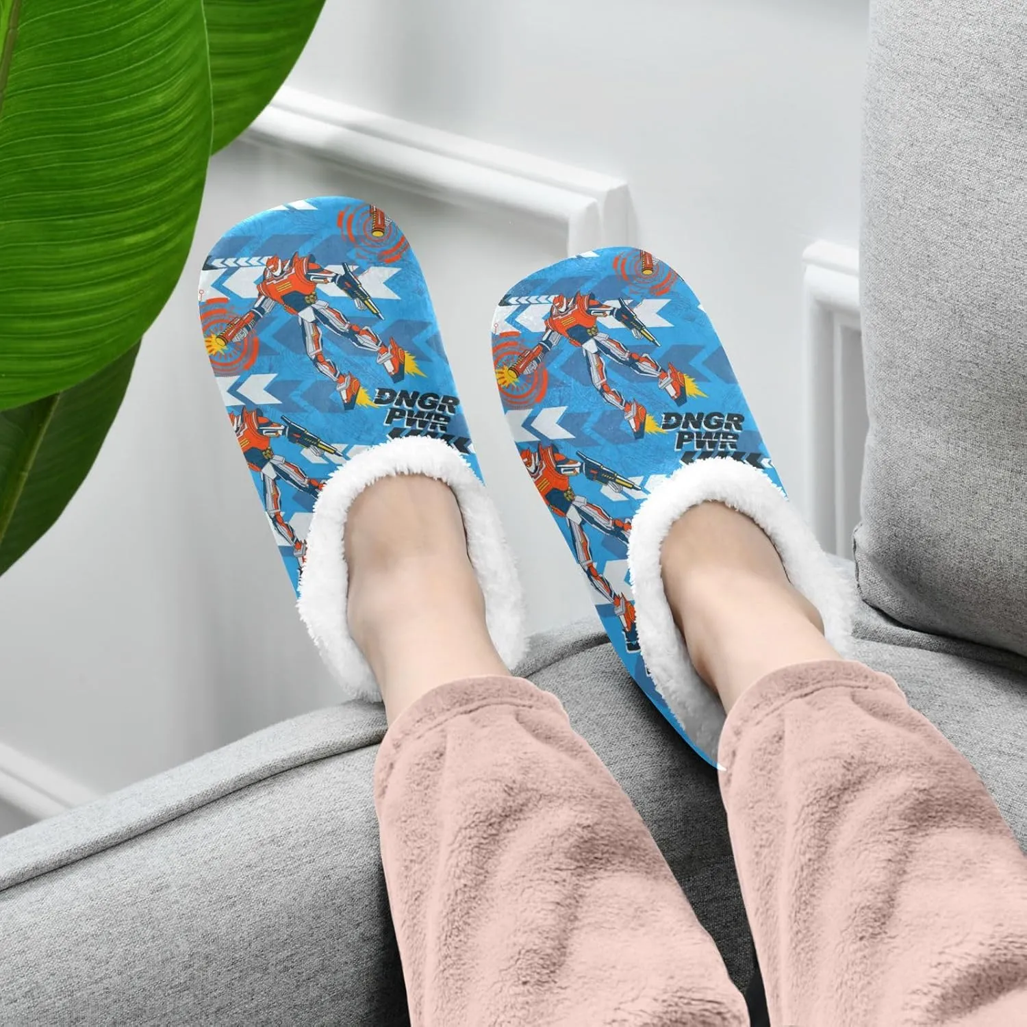 Dussdil Home Winter Slippers Spa Travel House Slipper Soft Memory Foam Slipper Non Slip for Hotel Bedroom Shoes Slippers