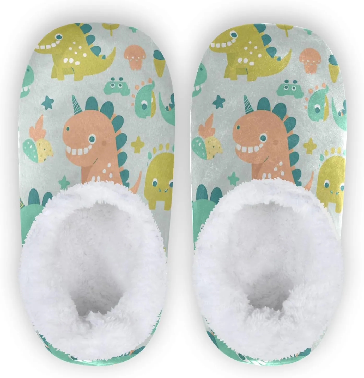 Dussdil Home Winter Slippers Spa Travel House Slipper Soft Memory Foam Slipper Non Slip for Hotel Bedroom Shoes Slippers