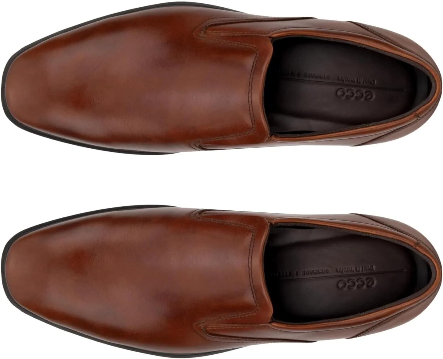 ECCO Men's Milan Plain Toe Slip on Loafer