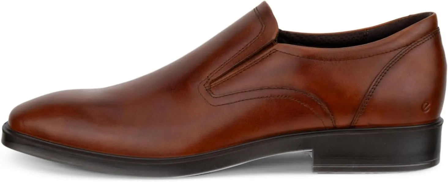 ECCO Men's Milan Plain Toe Slip on Loafer