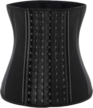 ECOWALSON Waist Trainer for Women Corset Cincher Body Shaper Girdle Trimmer with Steel Bones Extender