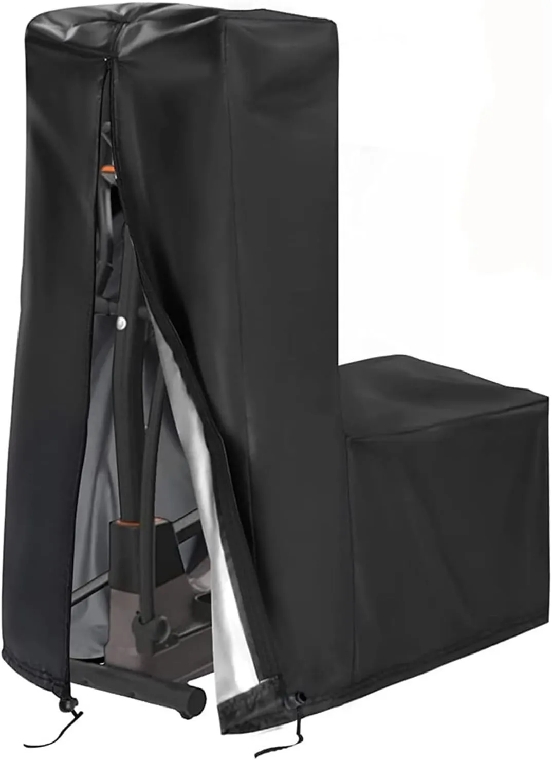 Elliptical Cover, Cross Trainers Exercise Machine Cover, Elliptical Exercise Machine Cover, Treadmill Cover, Protection Fitness Stepper Bike for Gym Workouts(Black,140 * 64 * 165cm)