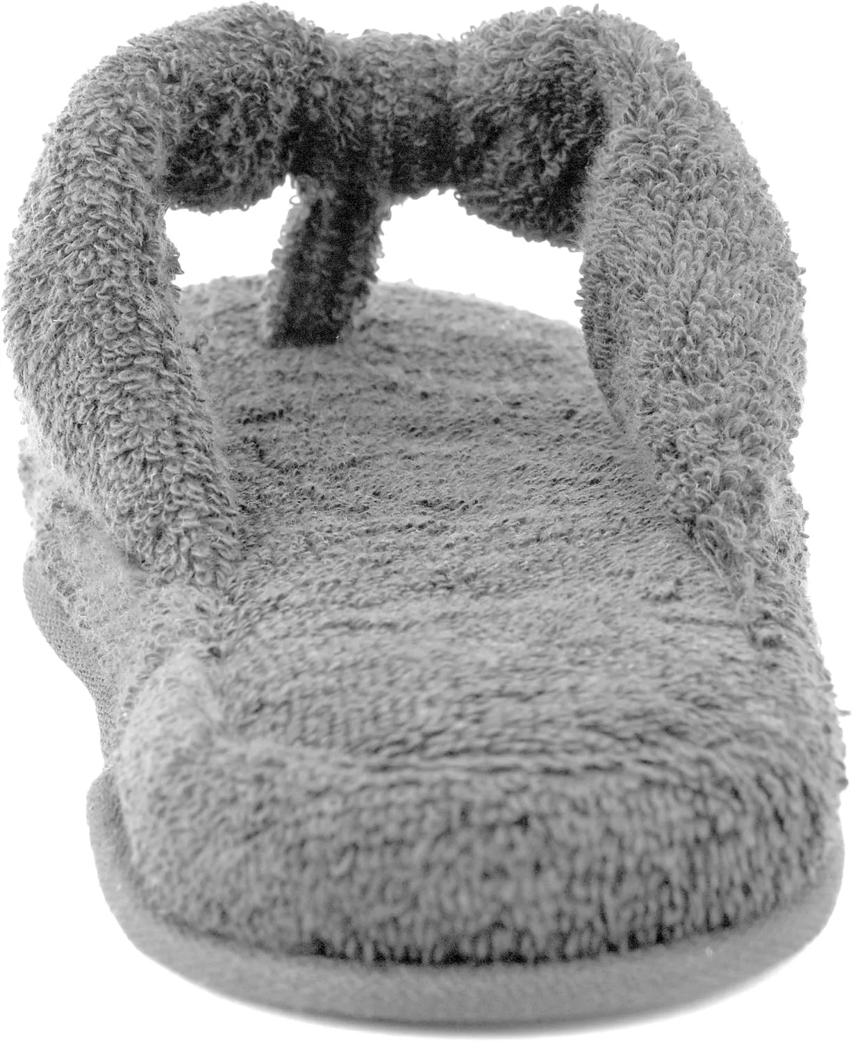 EuropeanSoftest Women's Cozy Memory Foam Soft Premium 100% Terry Cotton Cloth SPA Thong Flip Flops House Indoor Slippers