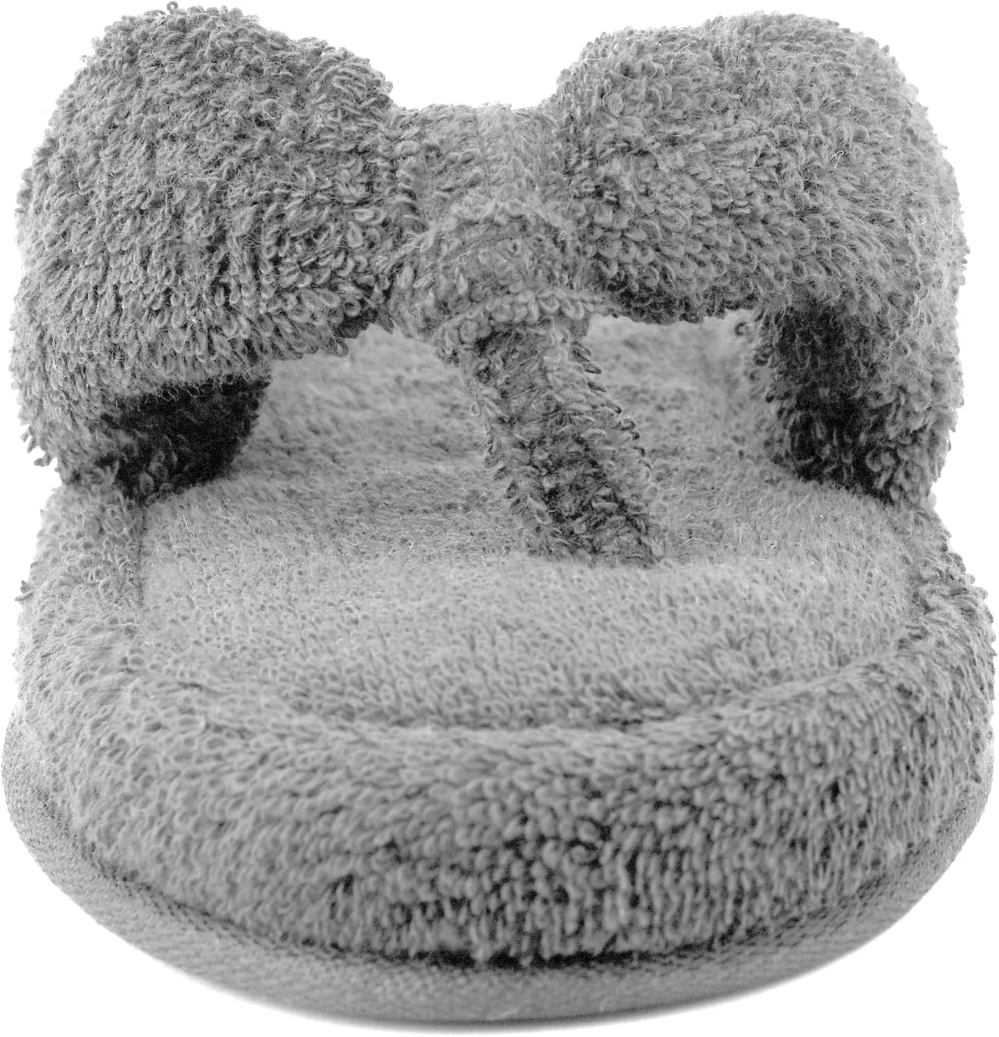EuropeanSoftest Women's Cozy Memory Foam Soft Premium 100% Terry Cotton Cloth SPA Thong Flip Flops House Indoor Slippers