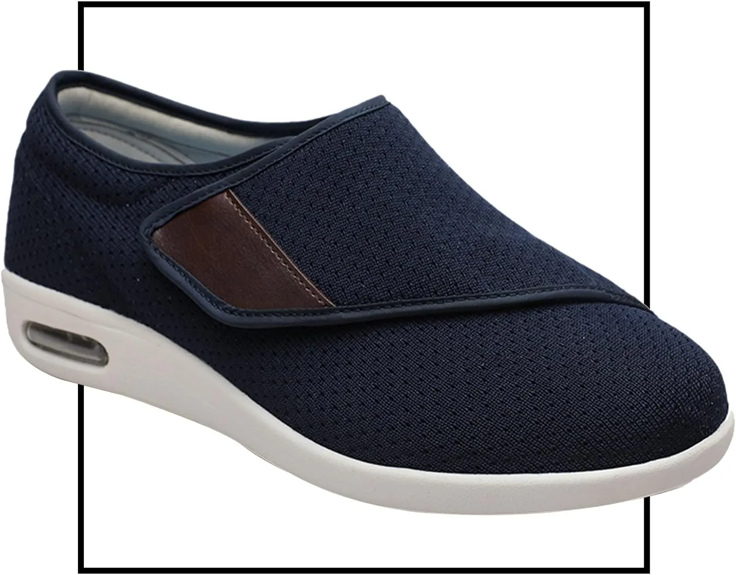 Extra Wide Width Shoes Mens Slip On Trainers Mens Slip On Trainers Casual Walking Nordic Shoes Breathable Shoes Lightweight Tennis Soft Mesh Shoes