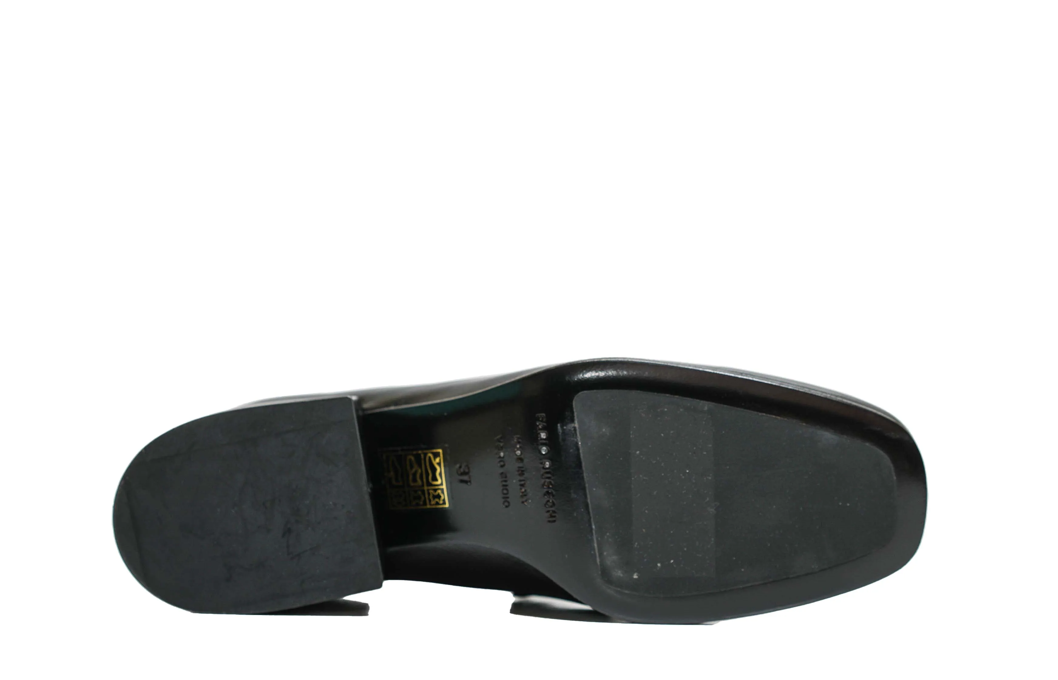 Fabio Rusconi Women’s Black Leather Loafer I1701
